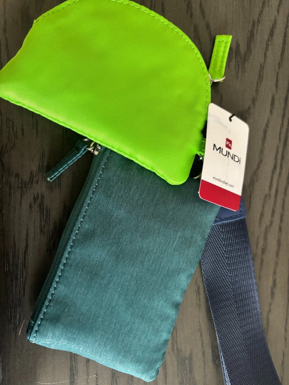 Mundi Wristlet 3pc NWT